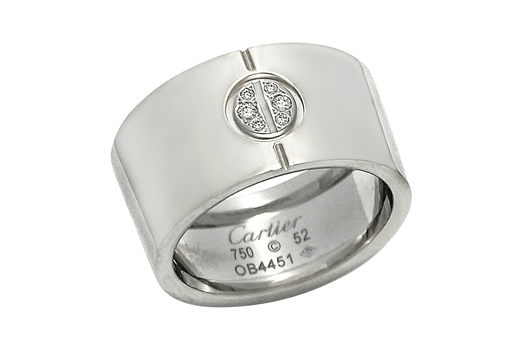 Cartier 【カルティエ】K18WGダイヤモンドリング (NO.62035) – JEX宝石