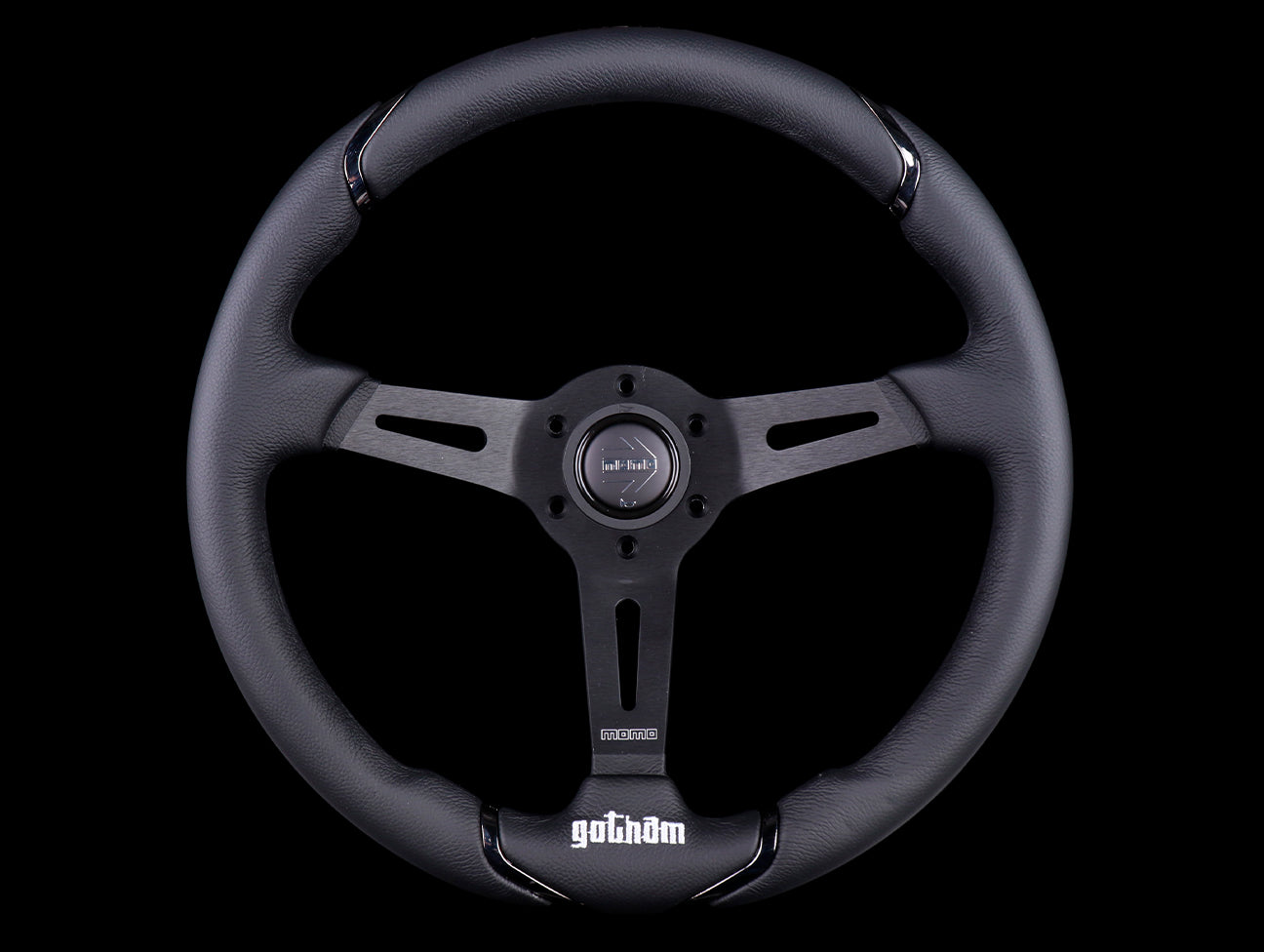 Momo Gotham 350mm Steering Wheel - JDM Honda Parts USA – JHPUSA