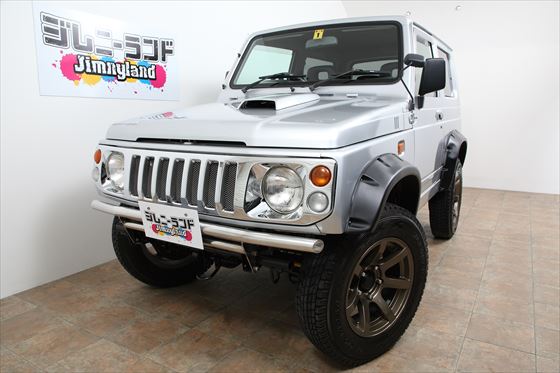 ジムニー JA22W カスタム 純正シルバー オーバーフェンダーVer