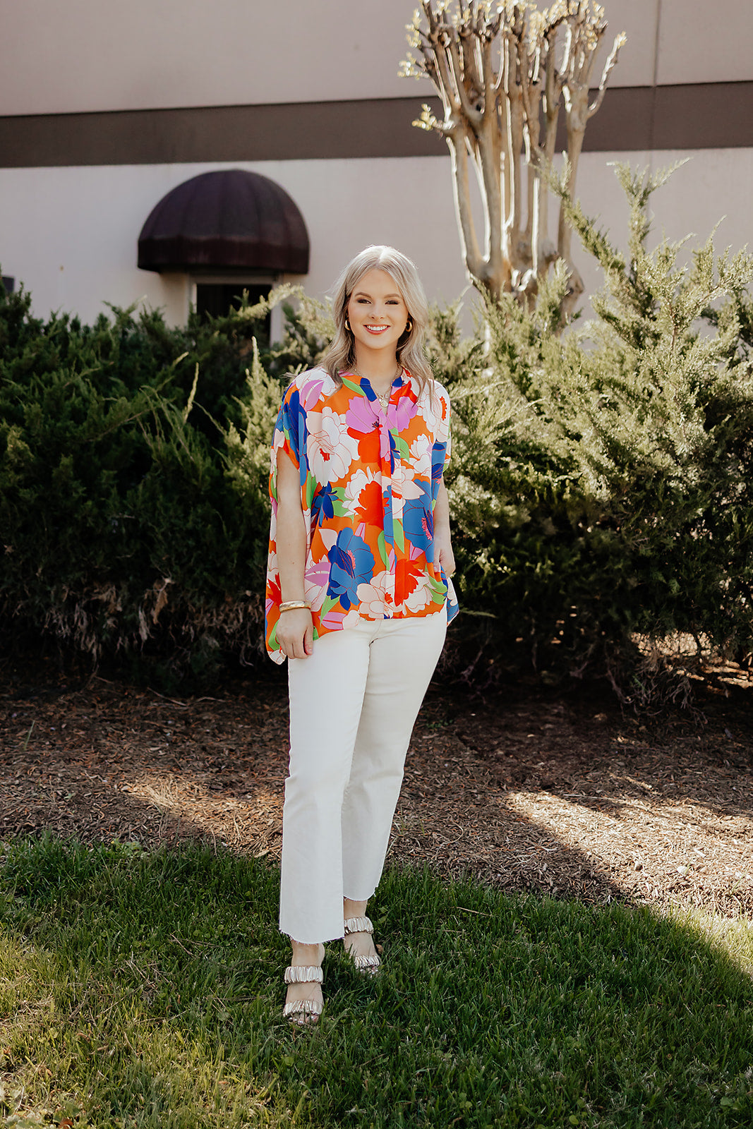 Jodifl Tropical Floral Blouse – Joetta's