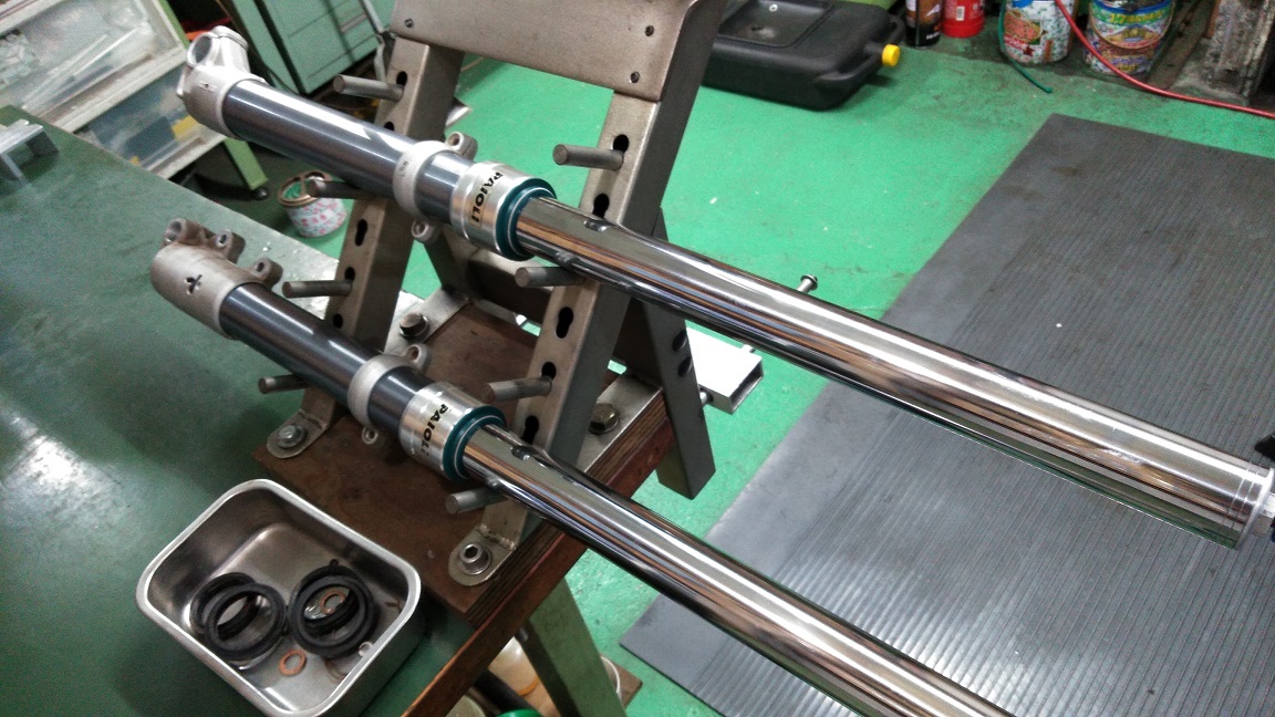 SCORIA(スコルパ) TYS125F フロントフォーク | johnny's factory