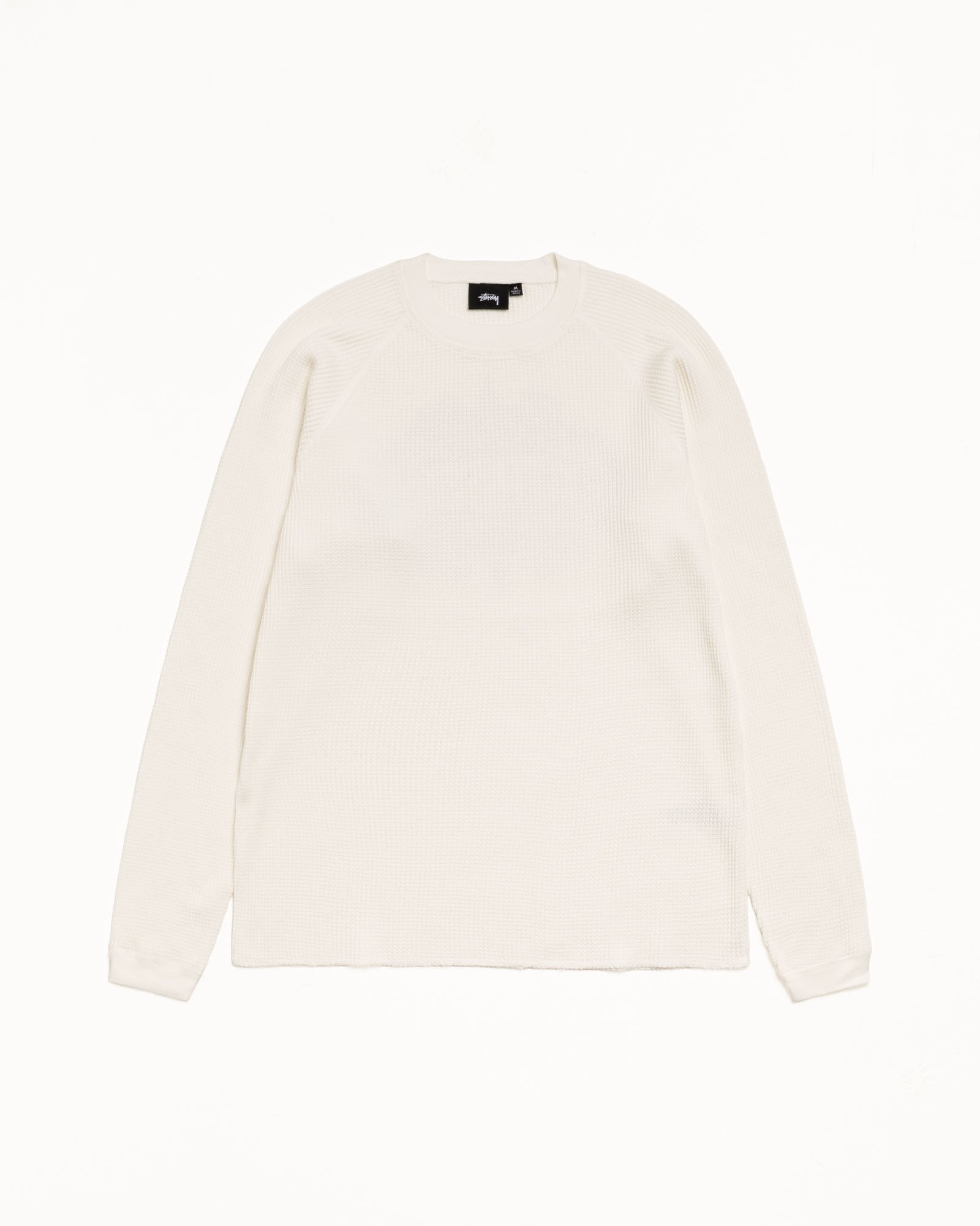 Mantra Raglan Thermal – White | Tops & Knits | Stüssy Japan