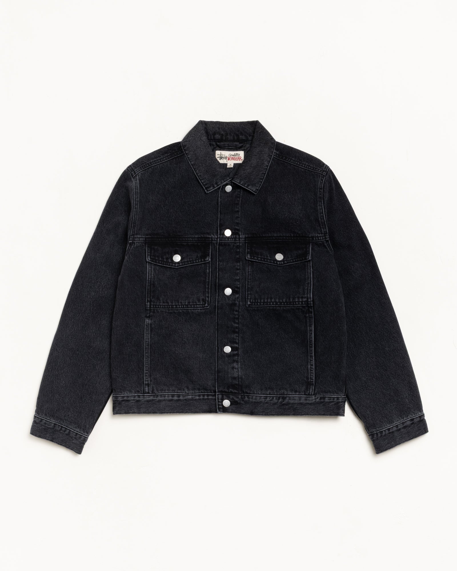 Lined Denim Trucker – Vintage Black | Outerwear | Stüssy Japan