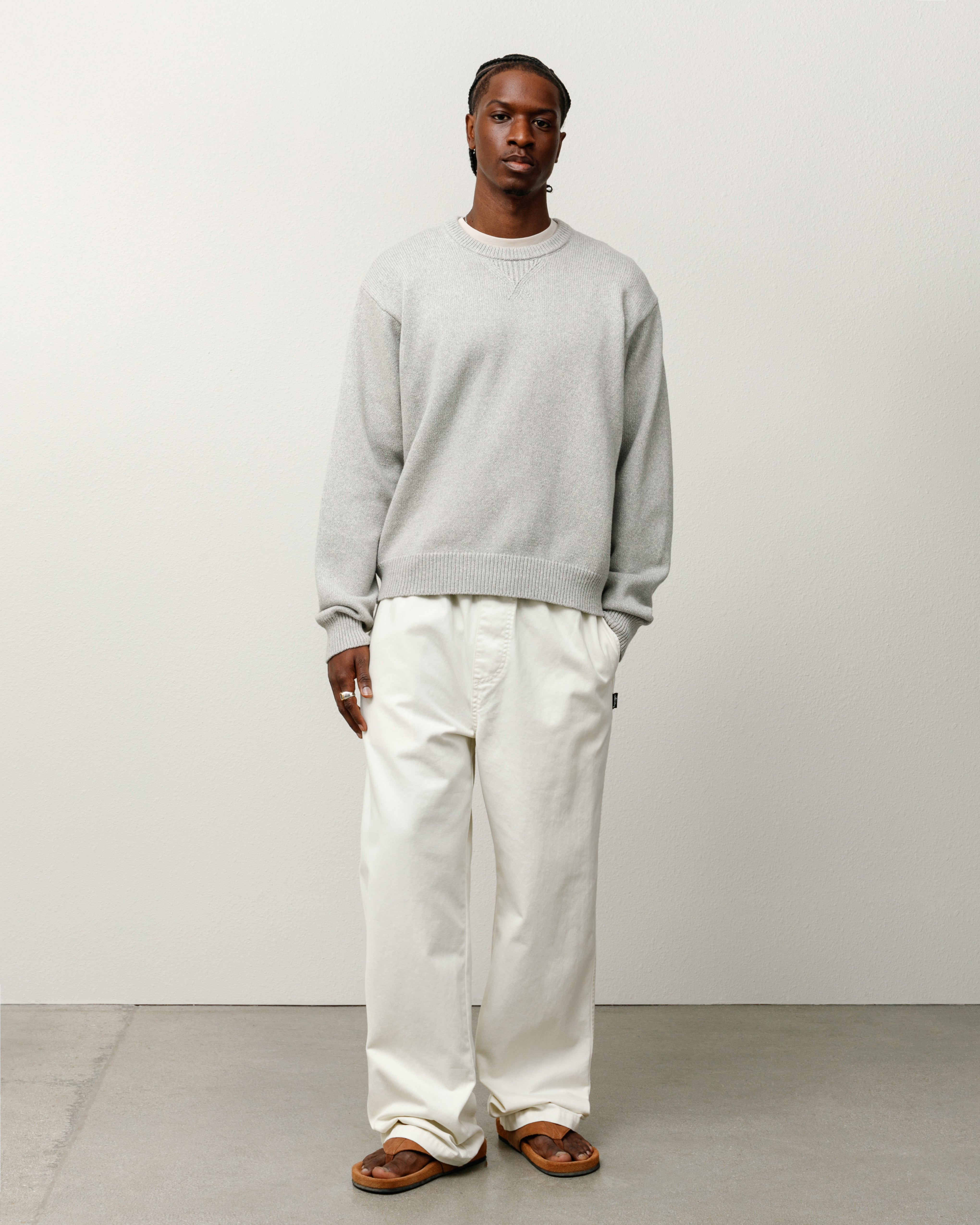 Beach Pant Cotton Twill – Bone | Pants | Stüssy Japan