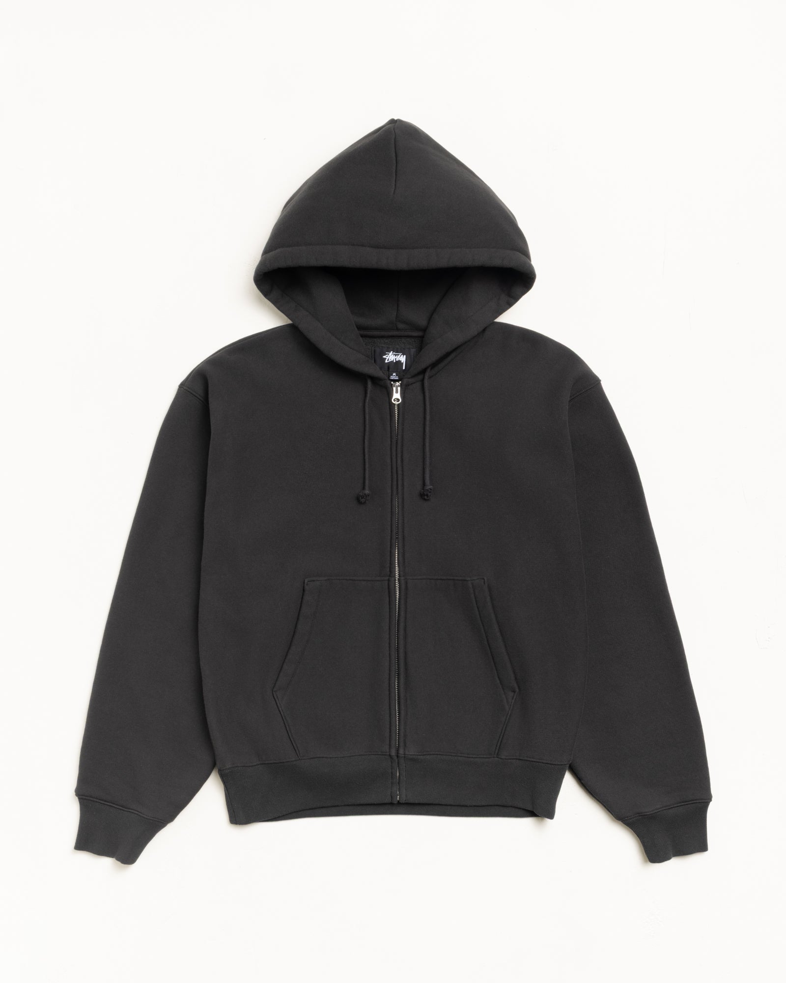 Basic Diamond Zip Hoodie – Black | Sweats | Stüssy Japan