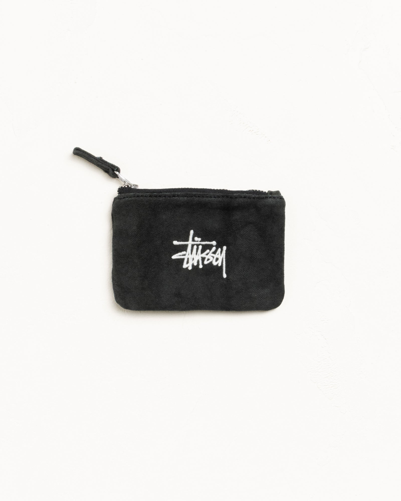 Canvas Coin Pouch – Washed Black | Accessories | Stüssy Japan
