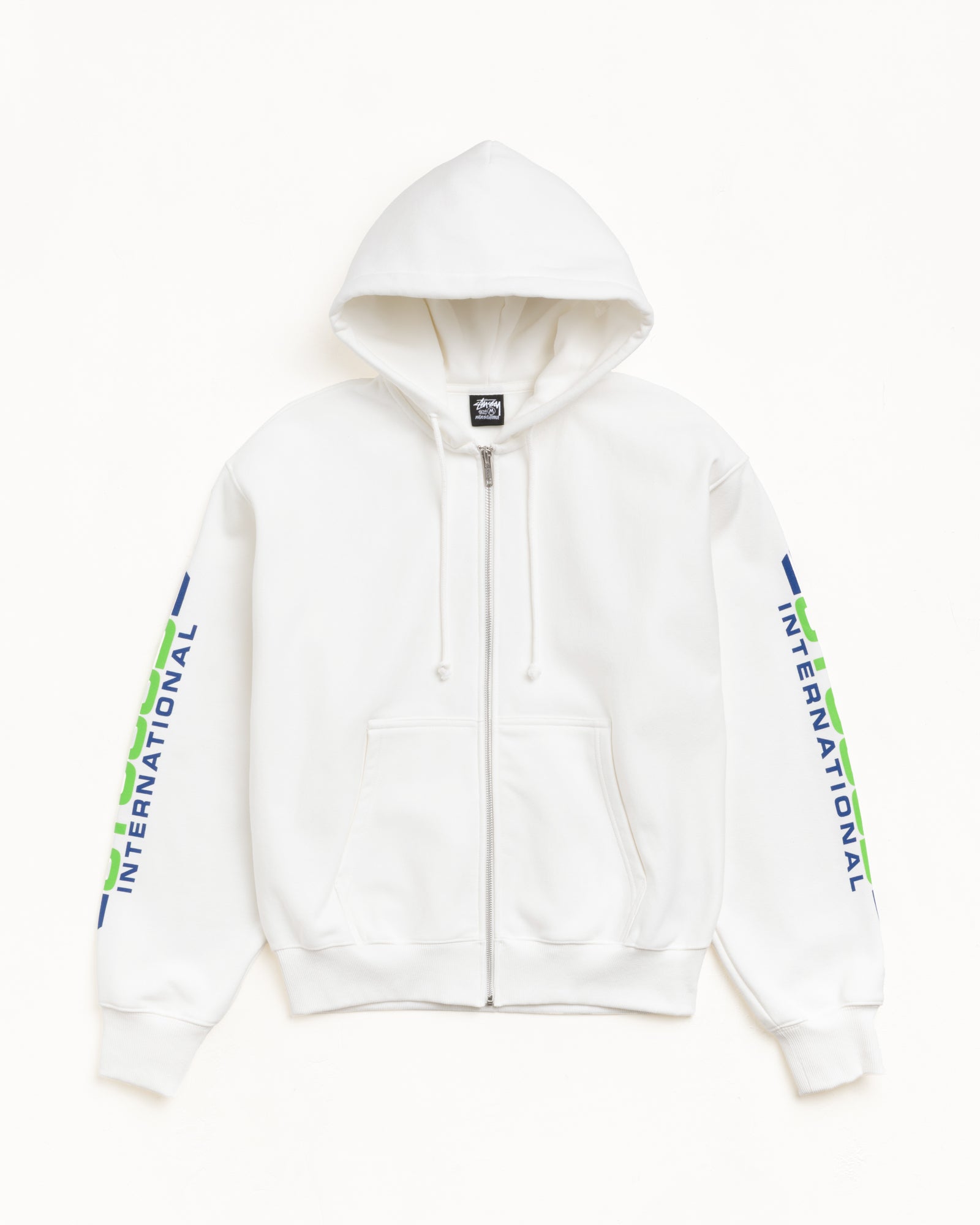 Blade Zip Hoodie – Off White | Sweats | Stüssy Japan