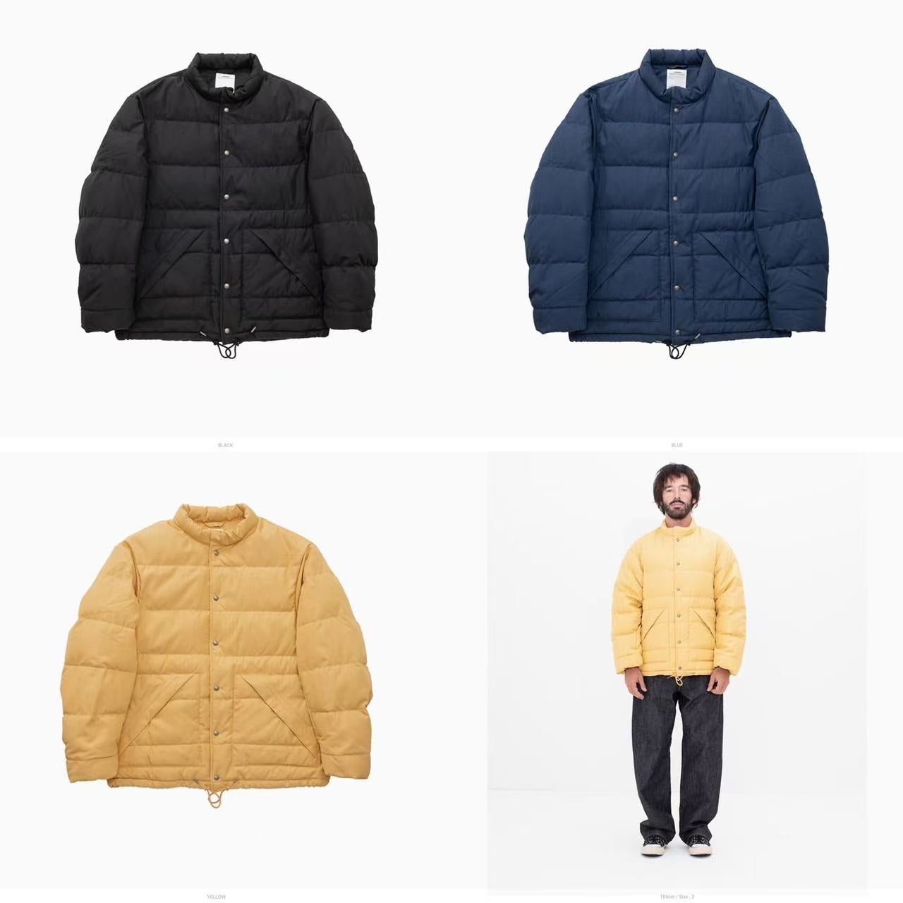 visvim 25SS ELIAS INSULATOR DOWN JKT (SILK) – Vintage Concept Store