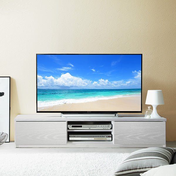 テレビ台 ローボード 背面収納付き テレビボード 〔ステラ〕 – KURASHI