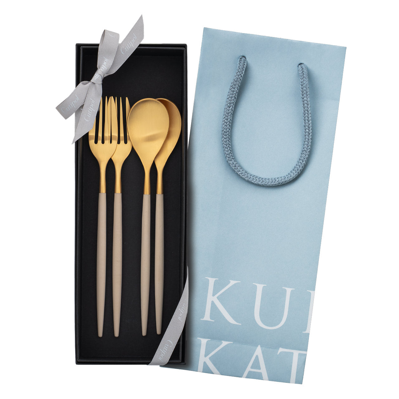 クチポール MIO/ミオ デザート 4本 ギフトセット アイボリーゴールド