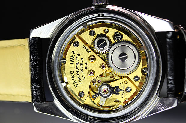 セイコー・ライナー クロノメーター Ref.46999 高級薄型時計