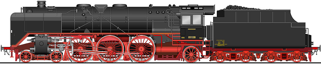 ドイツ国鉄01形 蒸気機関車