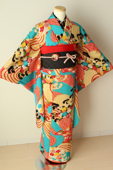 子供着物 アンティーク No21