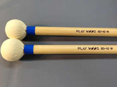 PLAYWOOD バスドラムマレット BD-10W H・レンベンスモデル