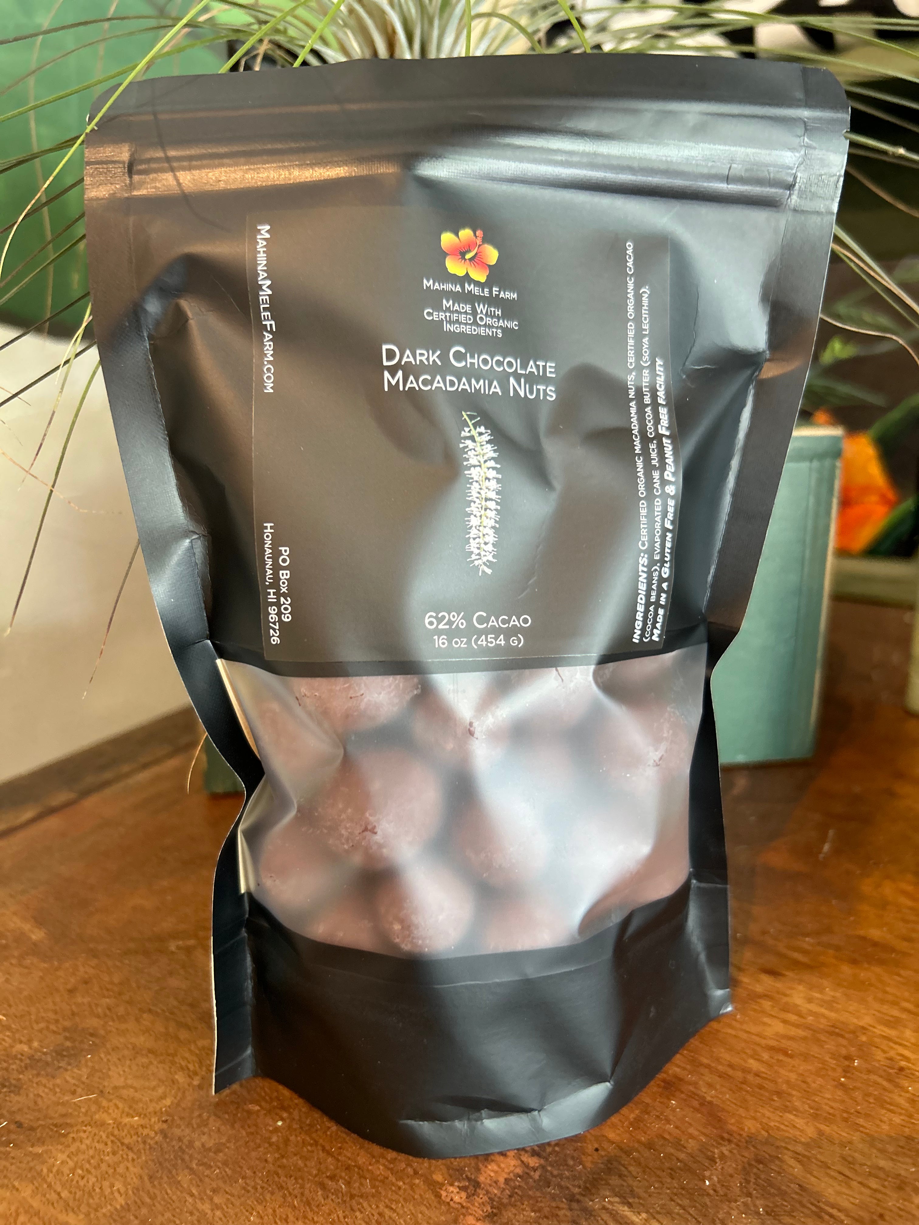 Chocolate Covered Macadamia Nuts | Kona Rose Coffee