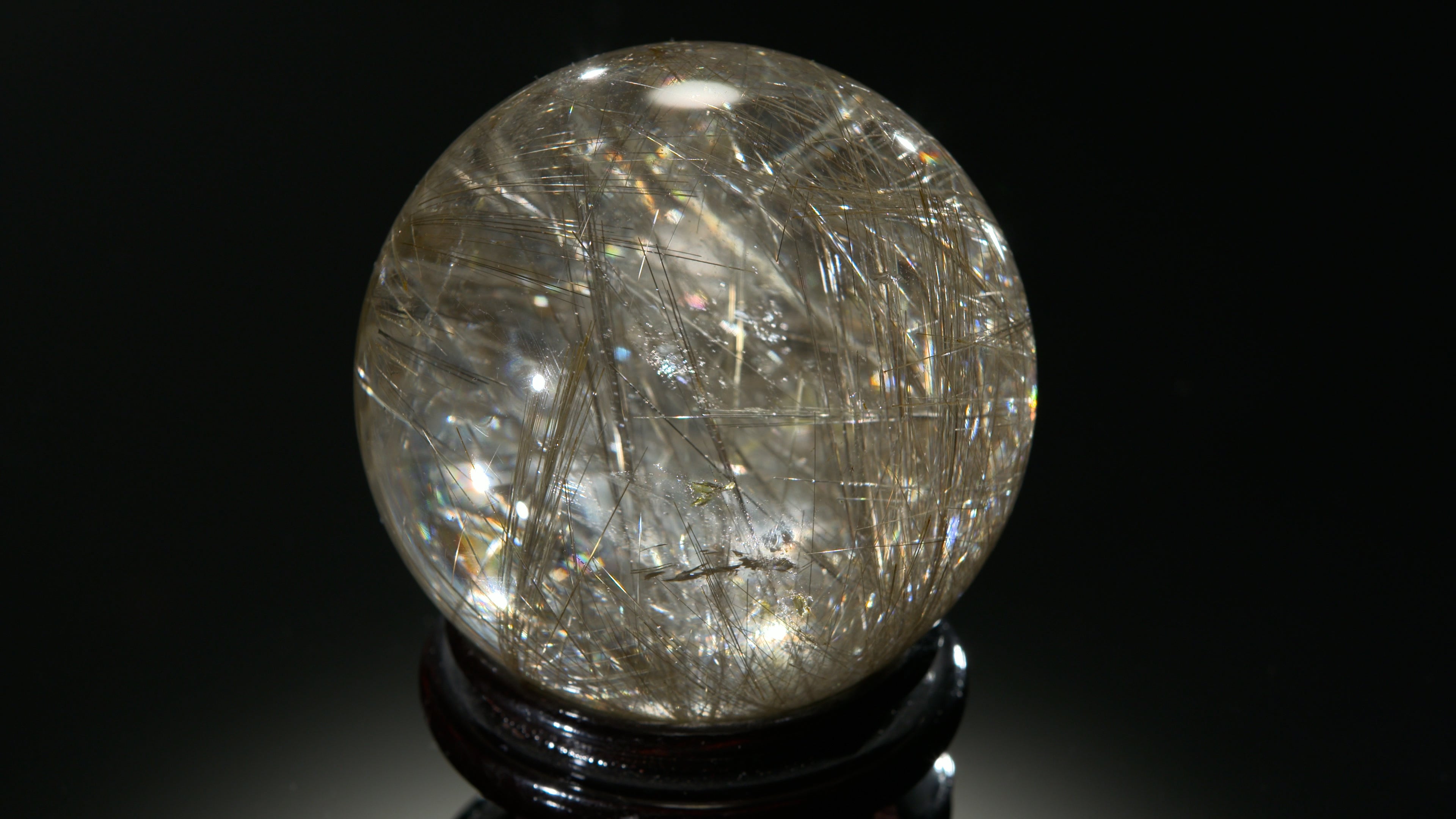 大玉のミックスルチルクオーツ！綺麗！ 在庫あり】シルバールチル