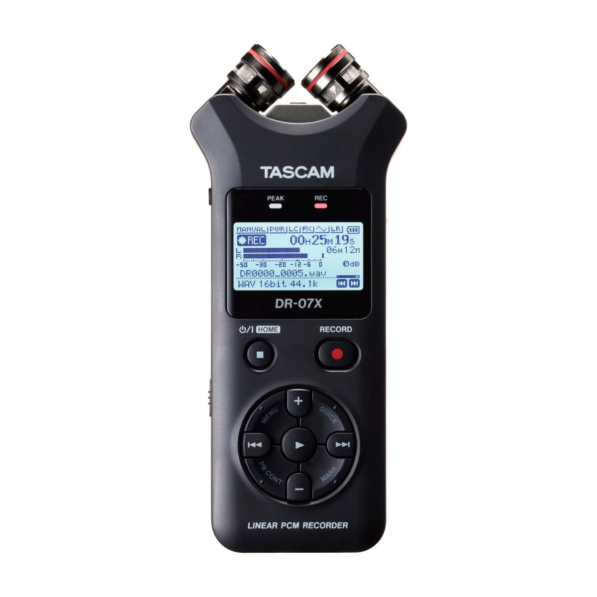 TASCAM DR-07X Handheld Stereo Recorder – Kraft Music