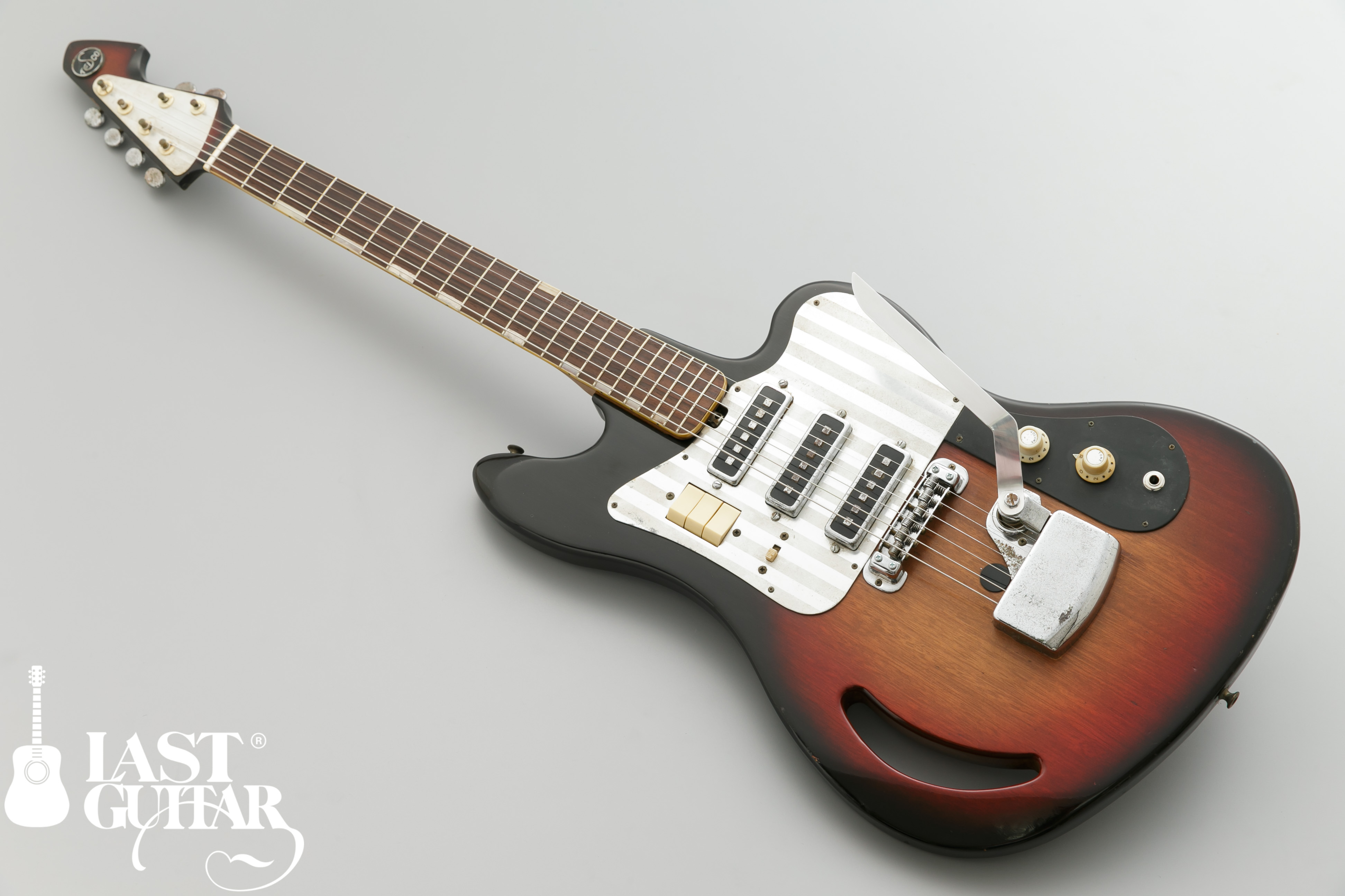 ジャパンビンテージの伝説的名器、テスコTG-64の極上品、フレット交換