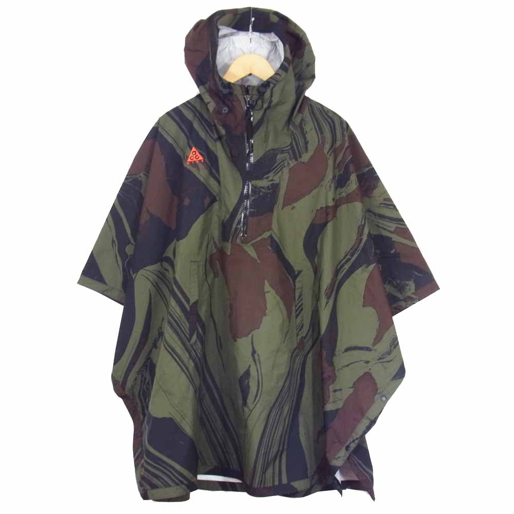 NIKE ナイキ ACG Fuji Allover Print Poncho プリント ハーフジップ