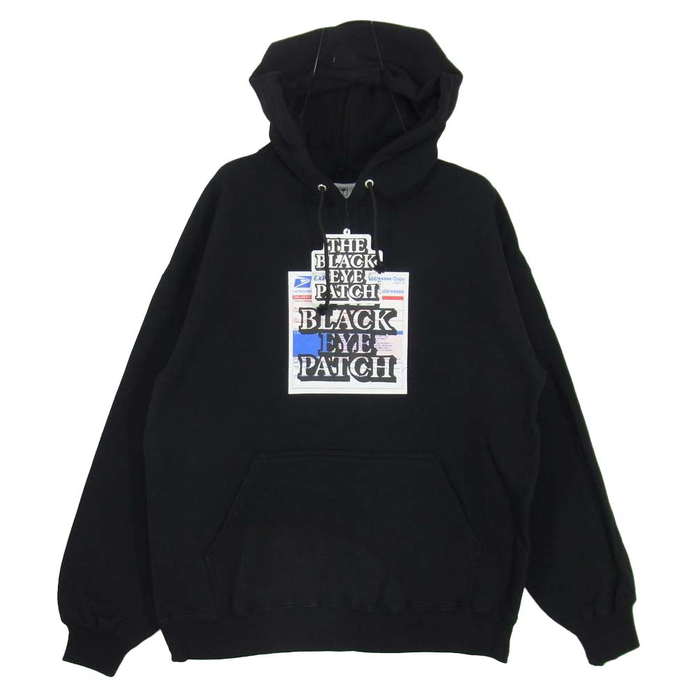 ブラックアイパッチ BEPSS20TP09 BLACK EYE PATCH LABEL HOODIE