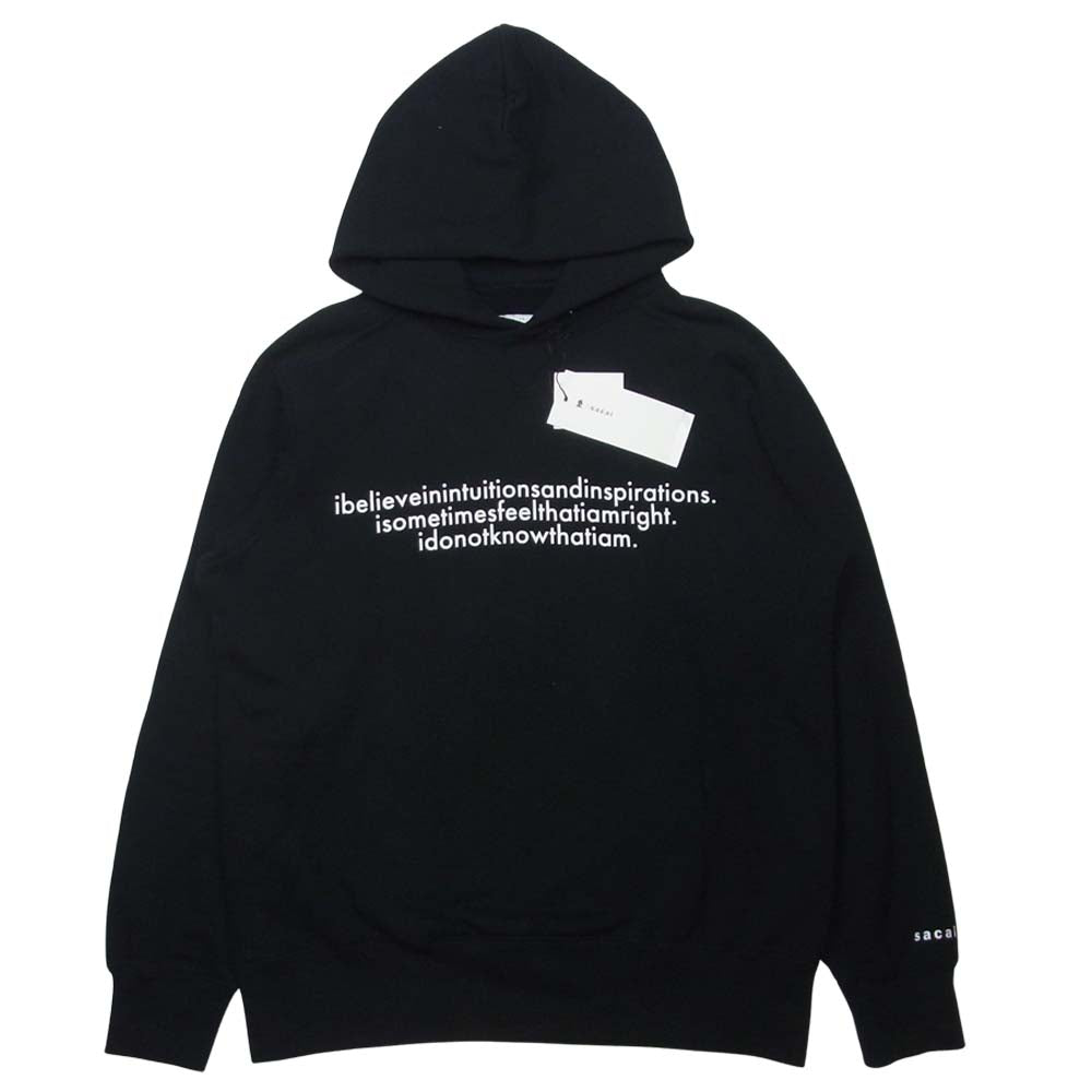 Sacai サカイ 20AW 20-0114S Einstein Hoodie アインシュタイン プル