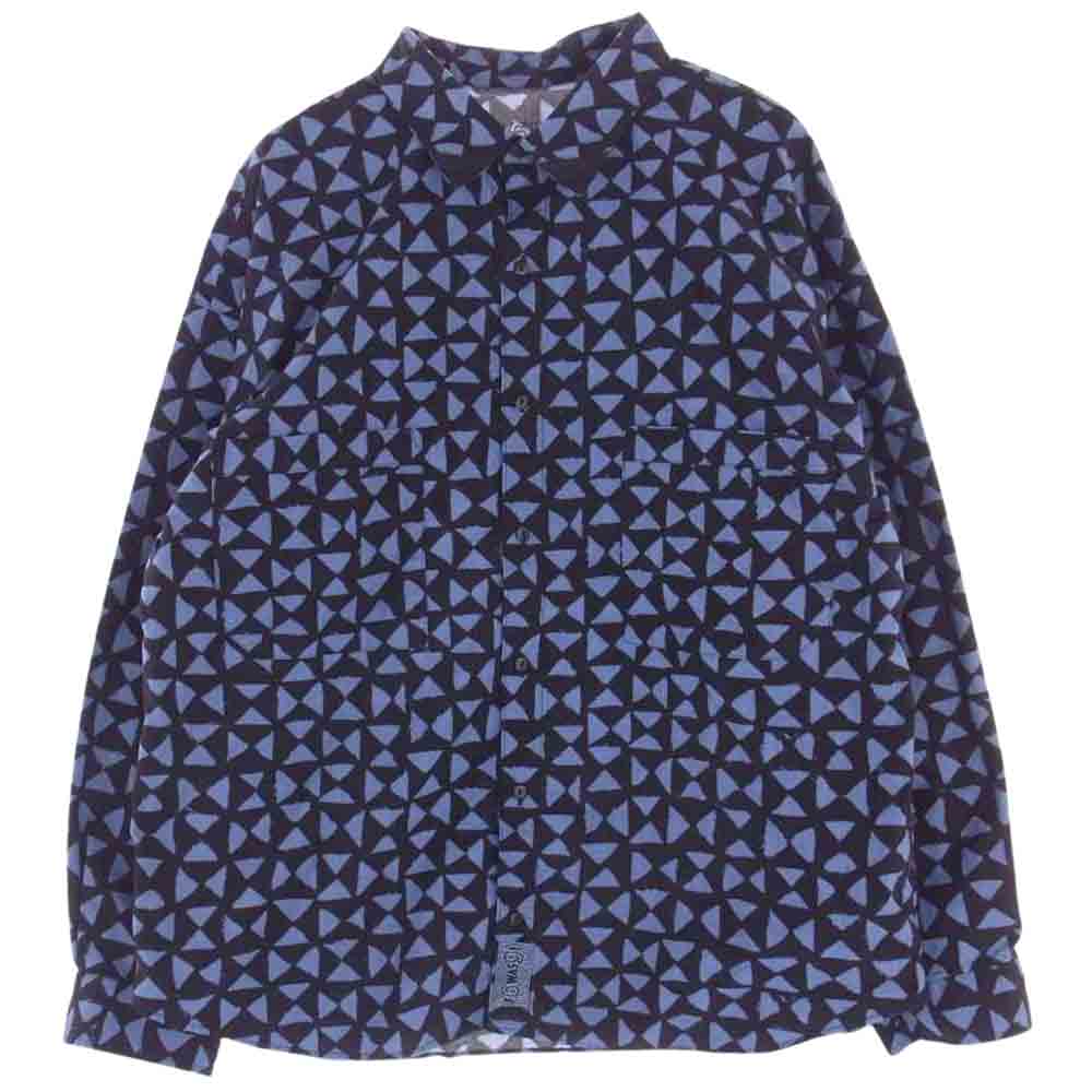 TENDERLOIN テンダーロイン PRINT FLANNEL SHT T トライアングル 総柄