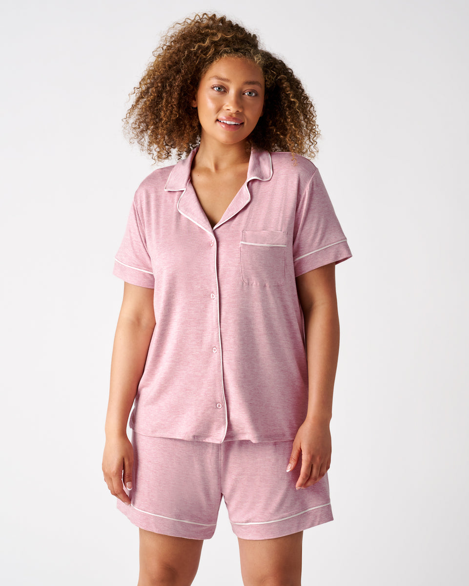 Heather Mauve Women's Pajama Set - Little Sleepies