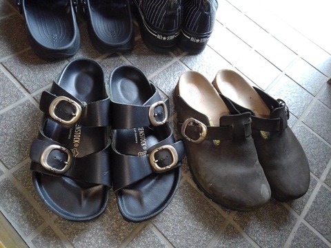 クロムハーツ×ビルケン サンダル 手入れ ボストン＆モントレー CHROME