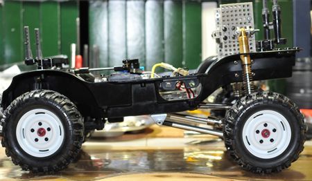 ラジコン タミヤCC－01再改造計画 その11 CCクローラー足上げ