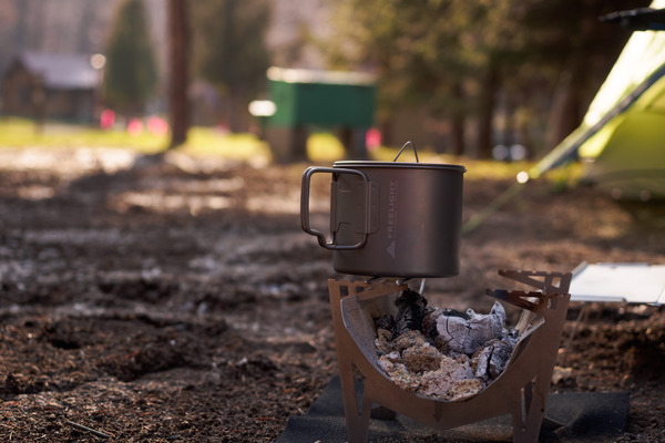 U.L.なスーパー焚火台 ～ SOLA TITANIUM GEAR /Super Naturestove#1