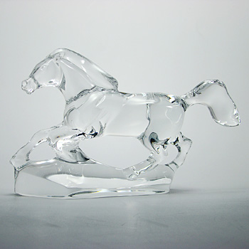クリスタル専門店リビングウェルデ / Baccarat バカラ 馬 駆け足 2102-329