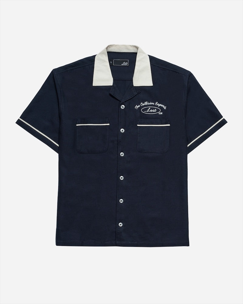 Souvenir Woven Navy – Lost Enterprises