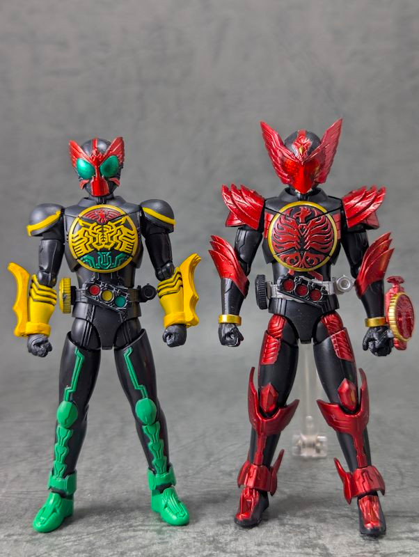 玩栗犬と、掌動EXCEED 仮面ライダー その1（仮面ライダーオーズ