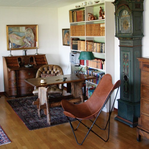 BKFチェア / ブラックレザー / cuero クエロ [ BKF Chair バタフライ