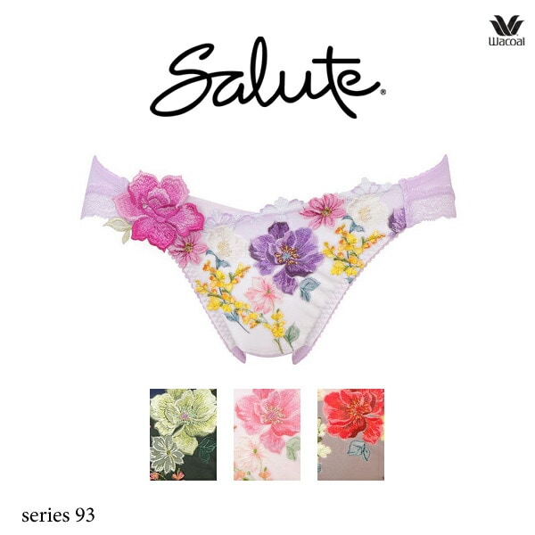 ワコール サルート 93G ショーツ PTJ793 M・L ハイレッグ ノーマル
