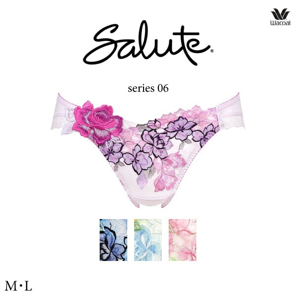 ワコール サルート 06G ショーツ PTJ706 LL ハイレッグ ノーマルタイプ