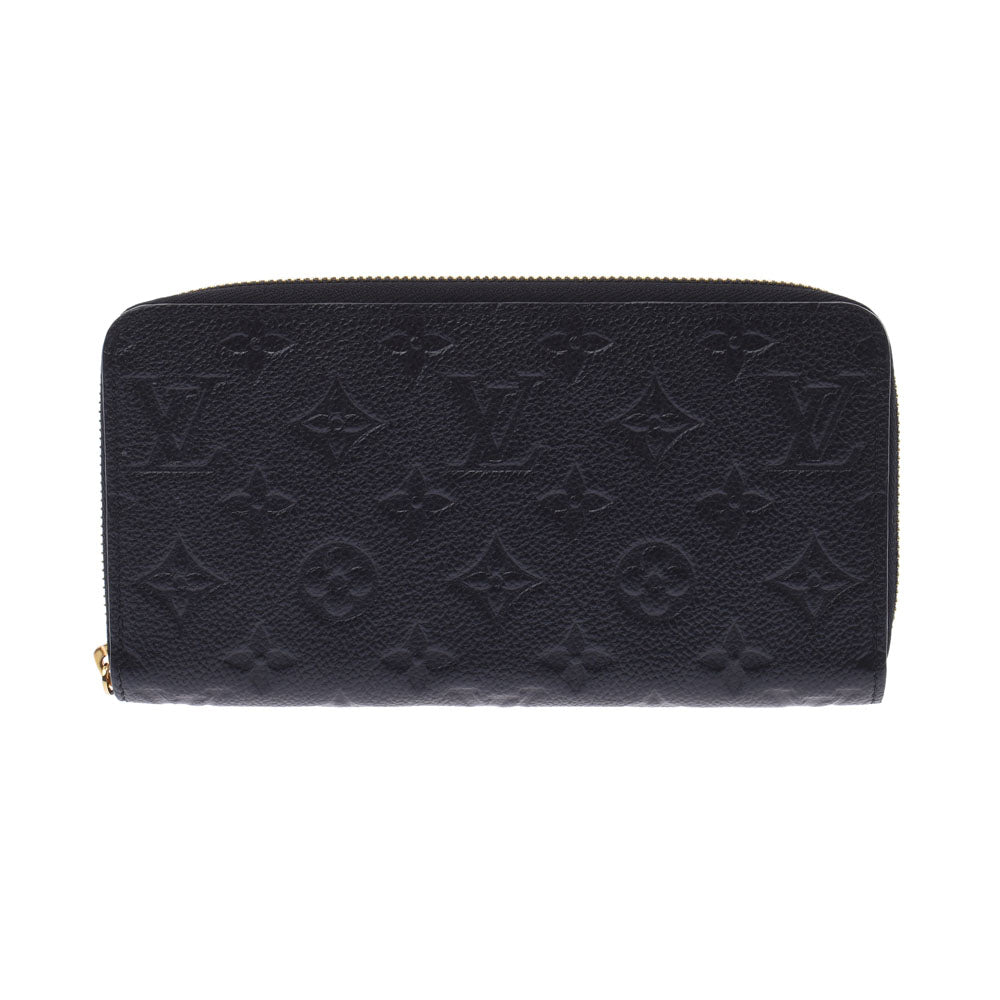 ルイヴィトンアンプラント ジッピーウォレット 14145 ノワール ユニ