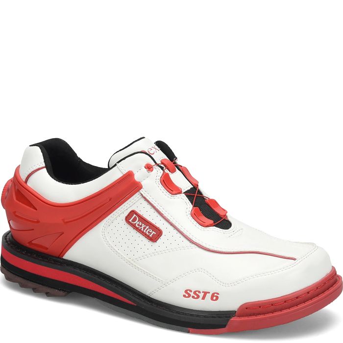 Mens Dexter SST 6 Hybrid BOA Red/White - RH Medium - Discontinued Limi