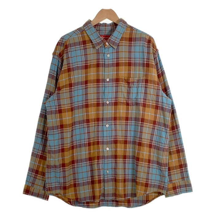 SUPREME シュプリーム 22AW Plaid Flannel Shirt チェック フランネル