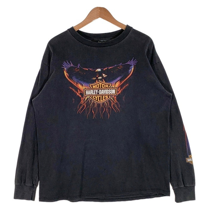 Harley-Davidson フレイム ロングスリーブTシャツ Lサイズ