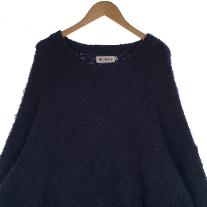 EVISEN SKATEBOARDS エビセンスケートボード ZEN AKU MOHAIR CREW KNIT