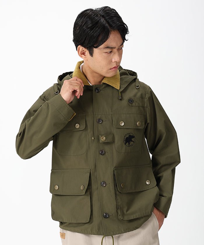 オフロード[ルビーリバーフィッシングジャケット 55LM02]オリーブ