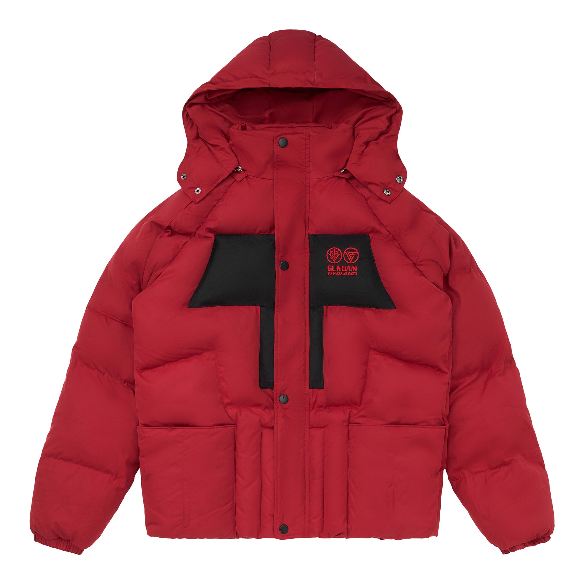 GUNDAM ZAKU PUFFER JACKET (RED) – Hypland