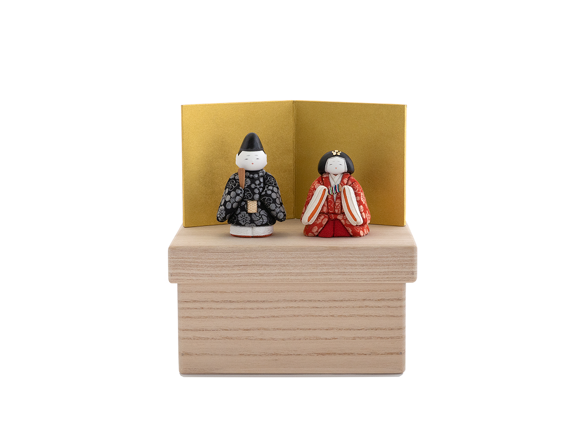 観林/立雛図/ヒナ図/ひな祭り/名家伝来/AC-399 【公式通販】