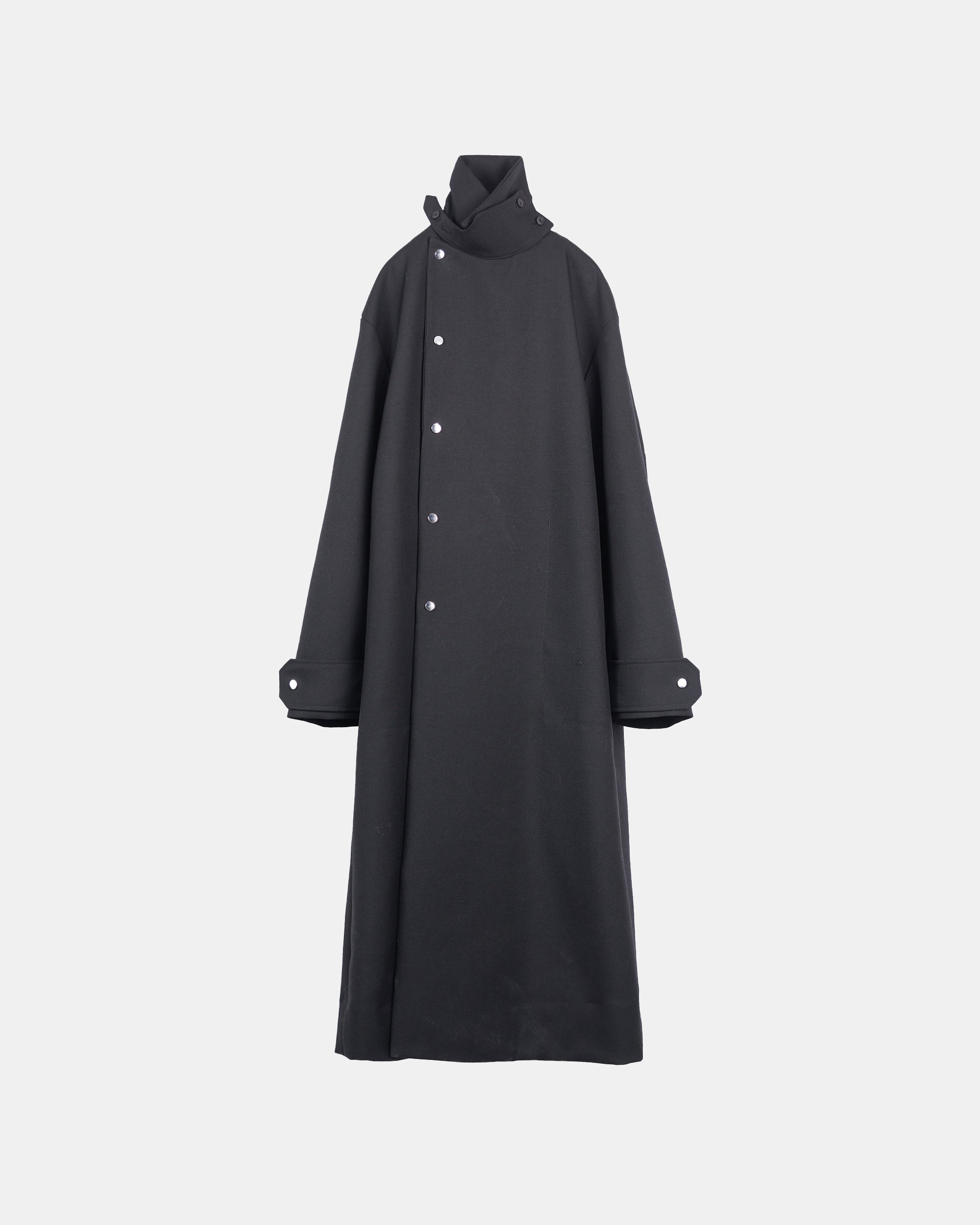 IRONVILLE - OVERSIZED WOOL TRENCH COAT SOLD OUT – HARUNOBUMURATA