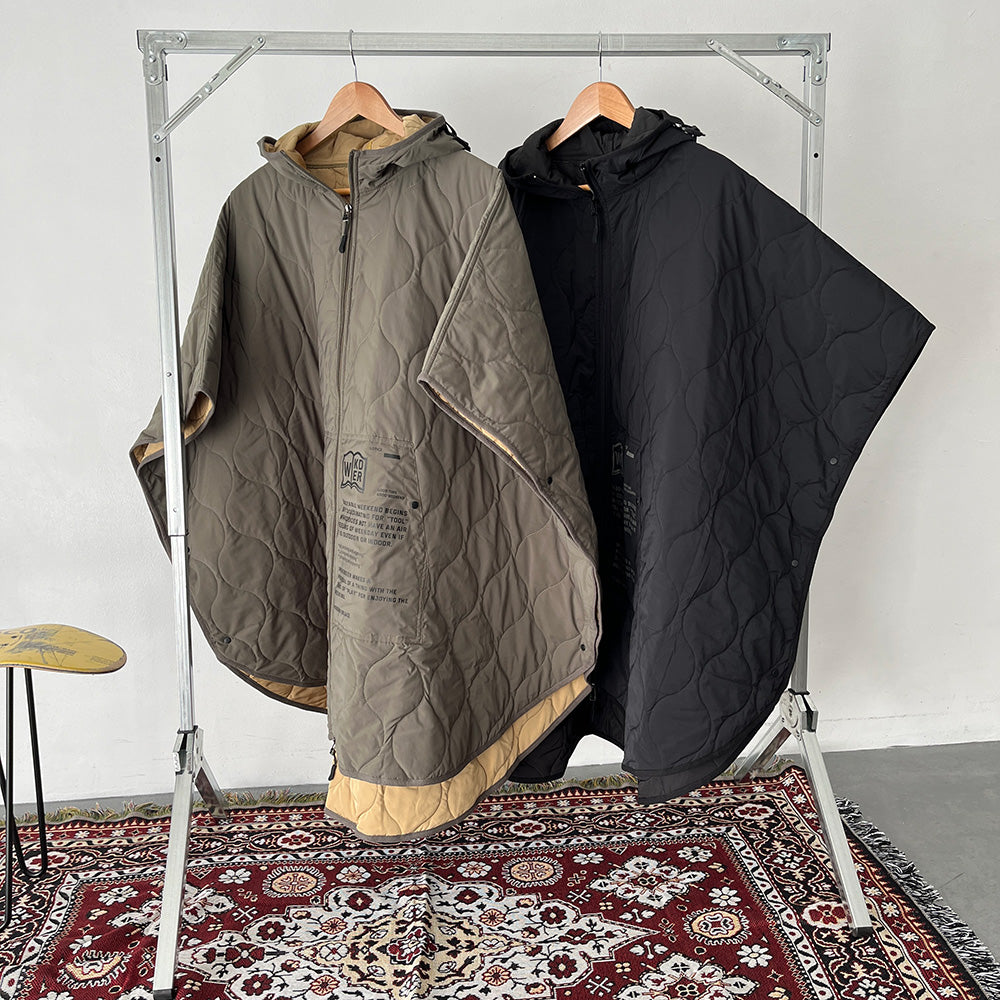 WEEKENDER] QUILTING PONCHO – HEMING'S official online store