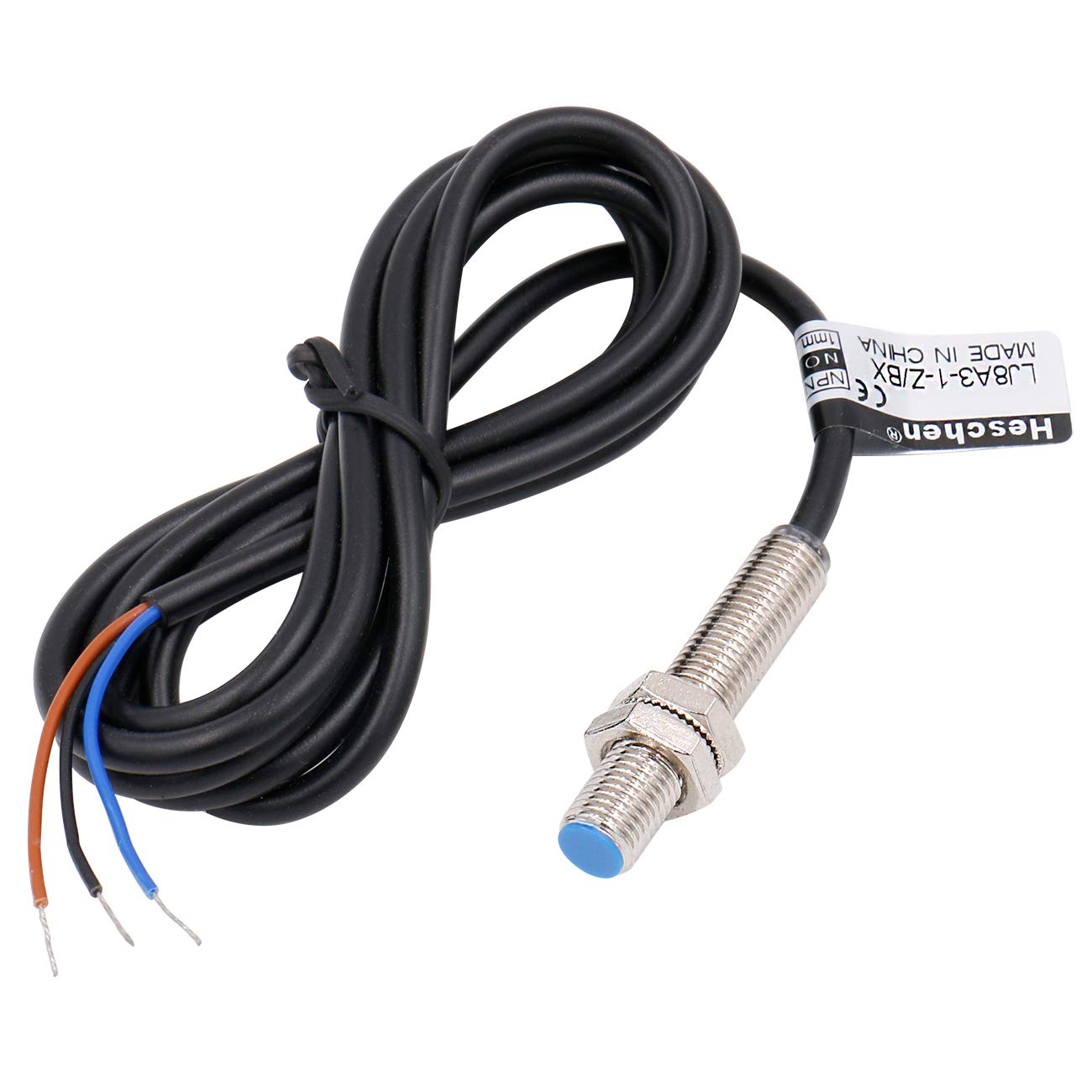 Heschen M8 Inductive Proximity Sensor Switch LJ8A3-1-Z/BX 1mm NPN NO