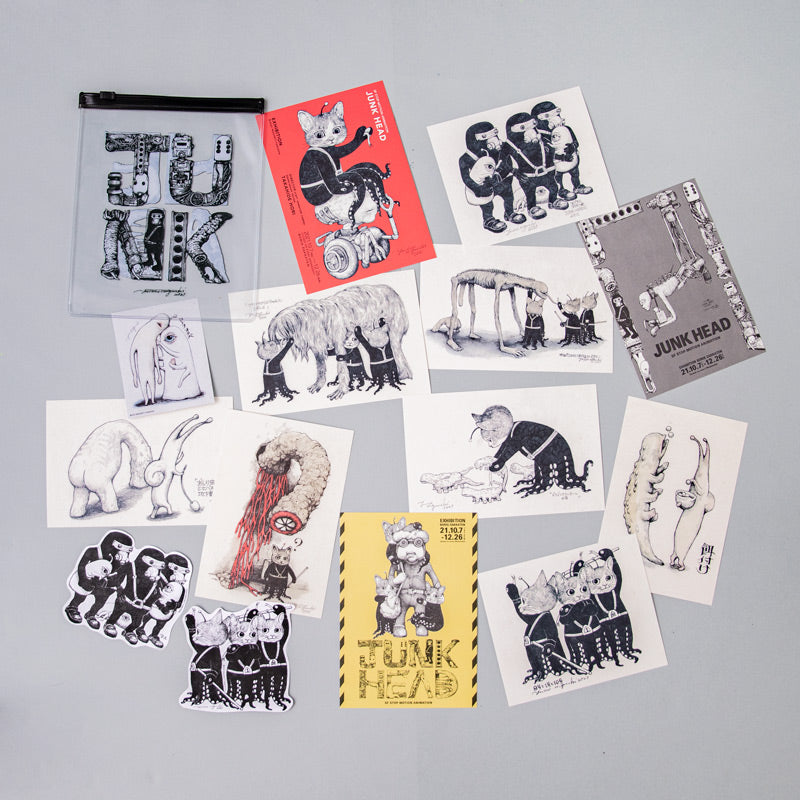 ポストカードセット JUNK HEAD – ボリス雑貨店
