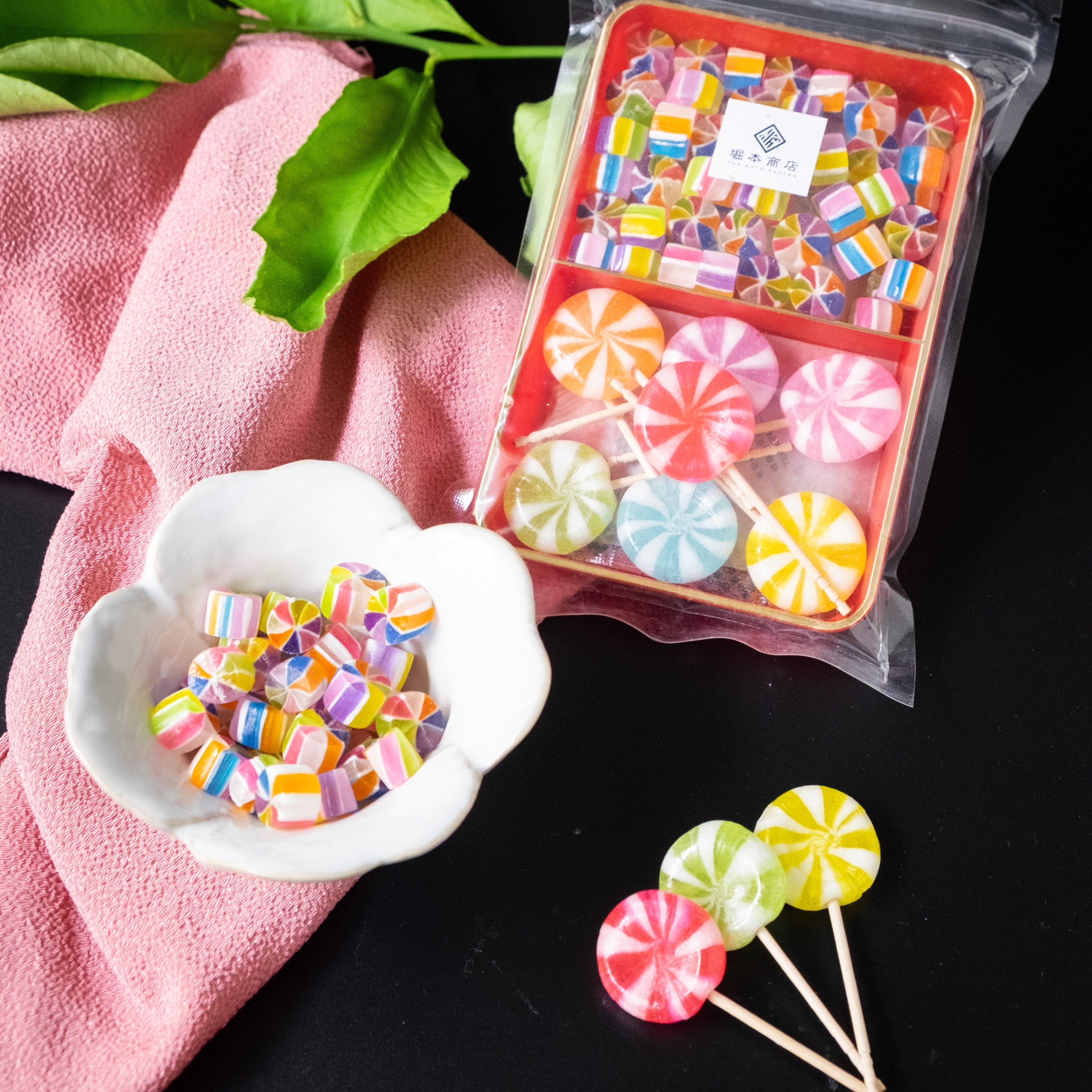 京の飴細工 《よりどり2種セット》 -堀本商店-