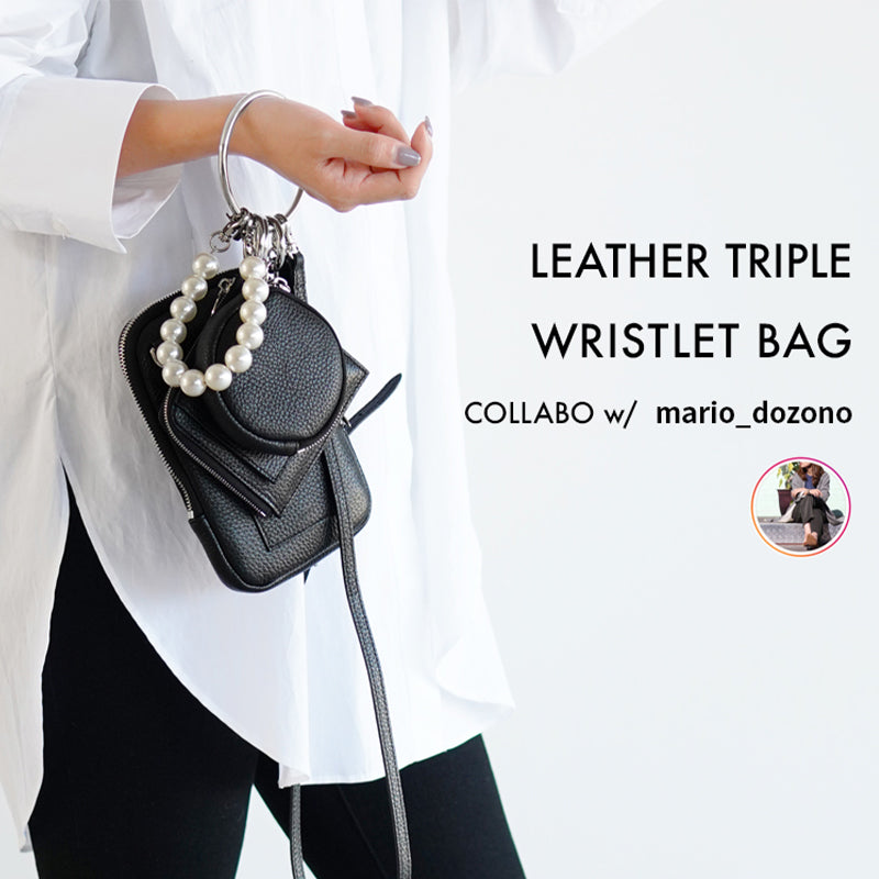 レザー トリプル ショルダーバッグ スマホショルダー レディース